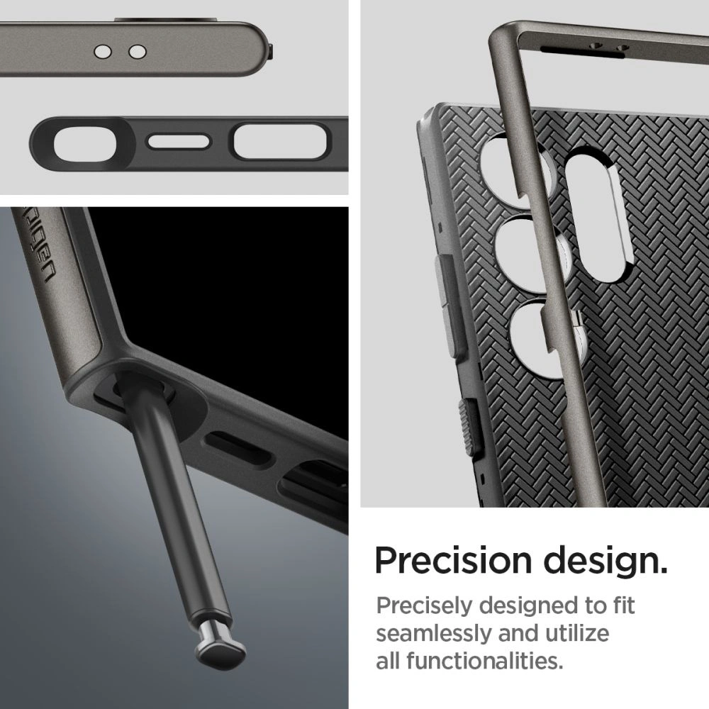 Hurtownia GSM - Case Spigen Neo Hybrid Samsung Galaxy S24 Ultra Gunmetal - SPN3225 - {ean13} - Hurt