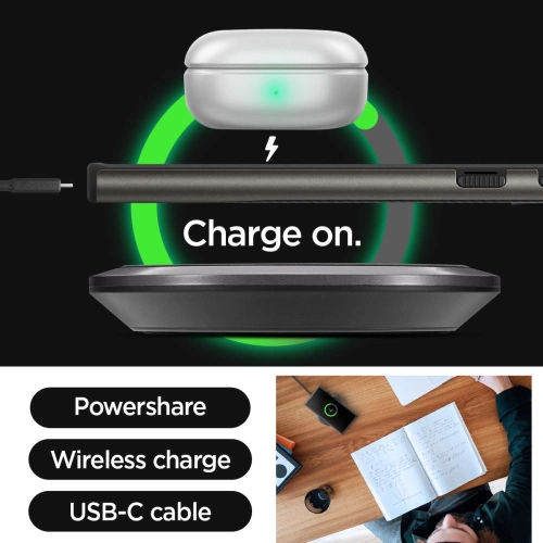 Etui Spigen Neo Hybrid Samsung Galaxy S24 Ultra Gunmetal