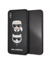 Hurtownia GSM - Karl Lagerfeld KLHCI65KICKC iPhone Xs Max Hardcase schwarz/black Karl & Choupette - KLD046BLK - {ean13} - Hurt