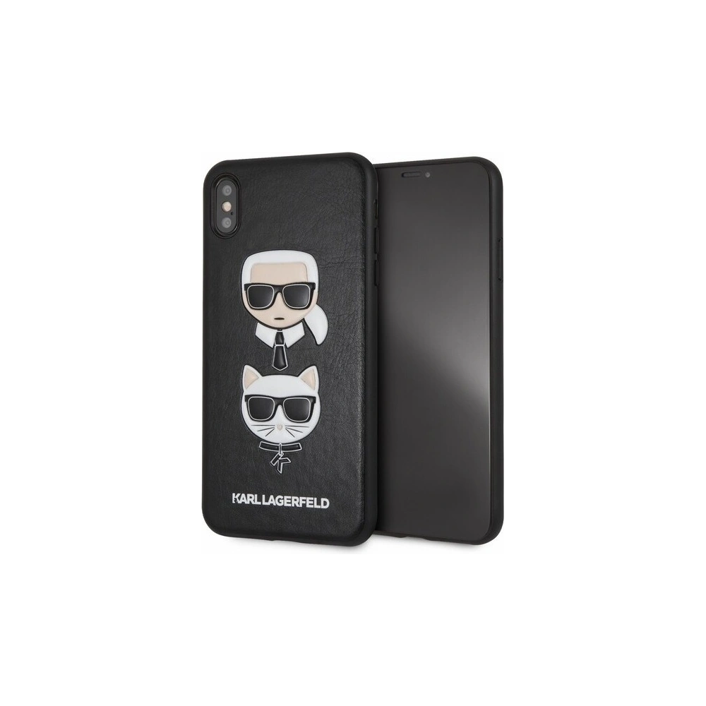 Hurtownia GSM - Karl Lagerfeld KLHCI65KICKC iPhone Xs Max Hardcase schwarz/black Karl & Choupette - KLD046BLK - {ean13} - Hurt