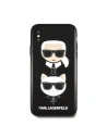 Hurtownia GSM - Karl Lagerfeld KLHCI65KICKC iPhone Xs Max Hardcase schwarz/black Karl & Choupette - KLD046BLK - {ean13} - Hurt