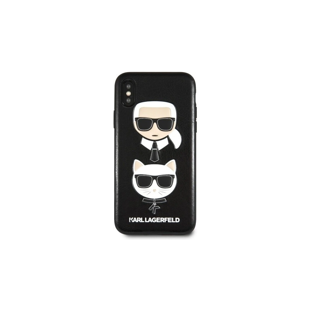 Hurtownia GSM - Karl Lagerfeld KLHCI65KICKC iPhone Xs Max hardcase czarny/black Karl & Choupette - KLD046BLK - {ean13} - Hurt