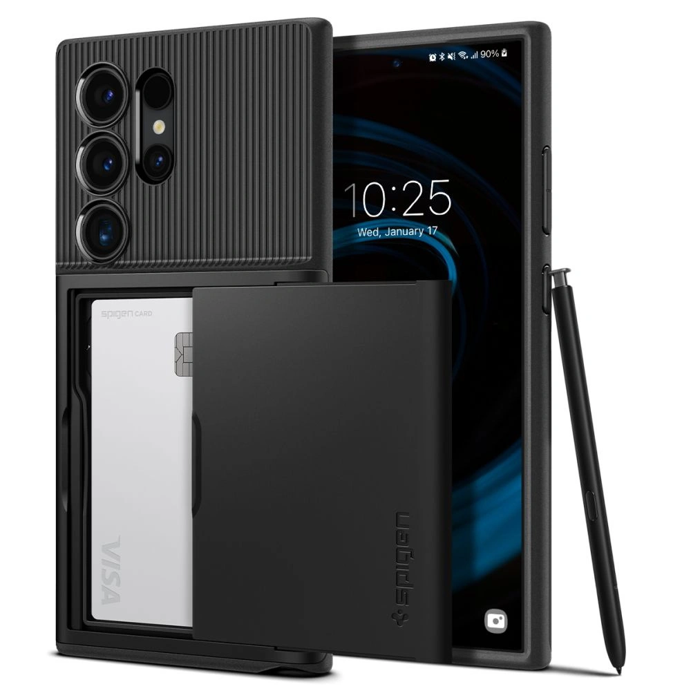 Hurtownia GSM - Etui Spigen Slim Armor CS Samsung Galaxy S24 Ultra Fekete - SPN3227 - {ean13} - Hurt