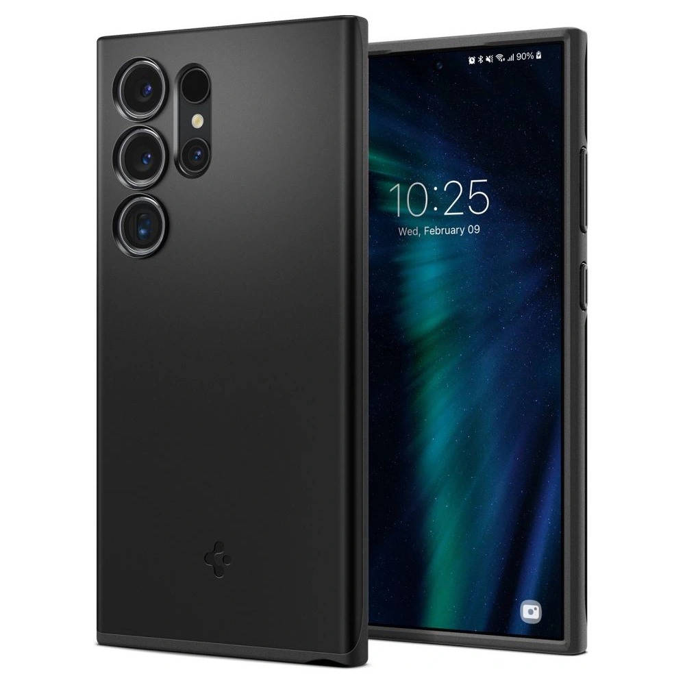 Hurtownia GSM - Etui Spigen Thin Fit Samsung Galaxy S24 Ultra Černé - SPN3228 - {ean13} - Hurt