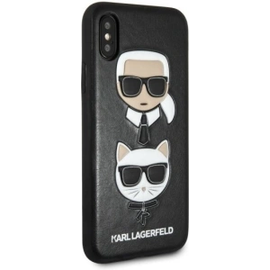 Hurtownia GSM - Karl Lagerfeld KLHCI65KICKC iPhone Xs Max Hardcase schwarz/black Karl & Choupette - KLD046BLK - {ean13} - Hurt