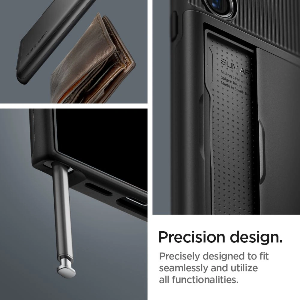 Hurtownia GSM - Etui Spigen Slim Armor CS Samsung Galaxy S24 Ultra Fekete - SPN3227 - {ean13} - Hurt