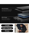 Hurtownia GSM - Etui Spigen Slim Armor CS Samsung Galaxy S24 Ultra Černá - SPN3227 - {ean13} - Hurt
