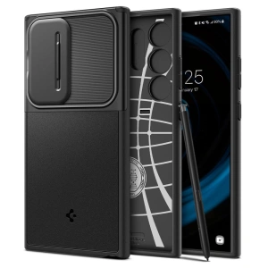 Case Spigen Optik Armor Samsung Galaxy S24 Ultra Schwarz