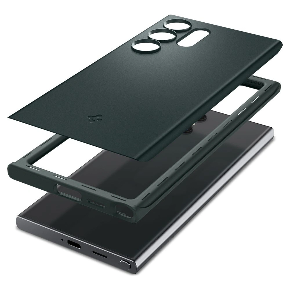 Hurtownia GSM - Case Spigen Thin Fit Samsung Galaxy S24 Ultra Abyssgrün - SPN3229 - {ean13} - Hurt