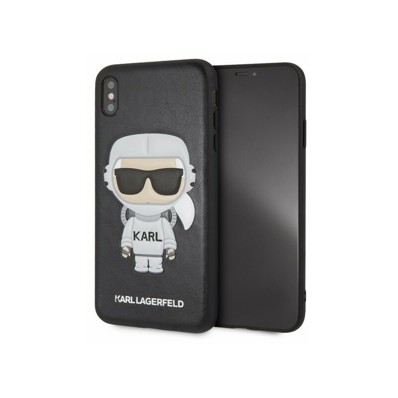 Karl Lagerfeld KLHCI65KSCO iPhone Xs Max hardcase czarny/black Karl Space Cosmonaut
