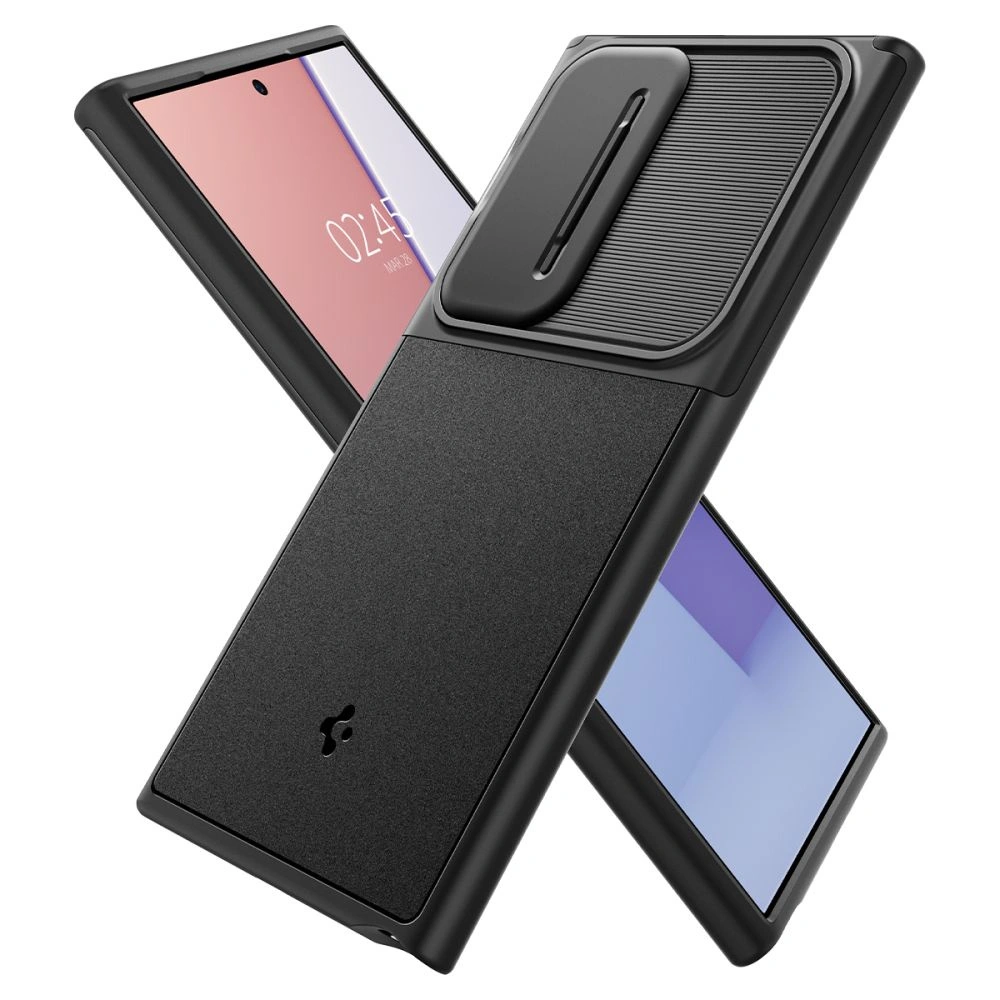 Hurtownia GSM - Etui Spigen Optik Armor Samsung Galaxy S24 Ultra Černá - SPN3230 - {ean13} - Hurt