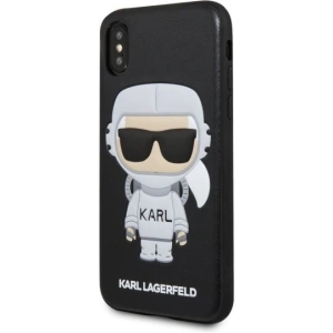 Hurtownia GSM - Karl Lagerfeld KLHCI65KSCO iPhone Xs Max Hardcase schwarz/black Karl Space Cosmonaut - KLD047BLK - {ean13} - Hurt