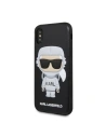 Hurtownia GSM - Karl Lagerfeld KLHCI65KSCO iPhone Xs Max Hardcase schwarz/black Karl Space Cosmonaut - KLD047BLK - {ean13} - Hurt