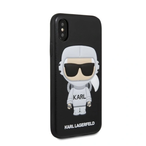 Karl Lagerfeld KLHCI65KSCO iPhone Xs Max hardcase czarny/black Karl Space Cosmonaut