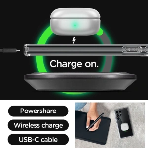 Hurtownia GSM - Case Spigen Ultra Hybrid Samsung Galaxy S24 Ultra Crystal Clear - SPN3231 - {ean13} - Hurt