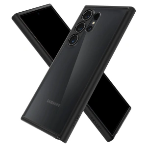 Hurtownia GSM - Case Spigen Ultra Hybrid Samsung Galaxy S24 Ultra Matt Schwarz - SPN3232 - {ean13} - Hurt