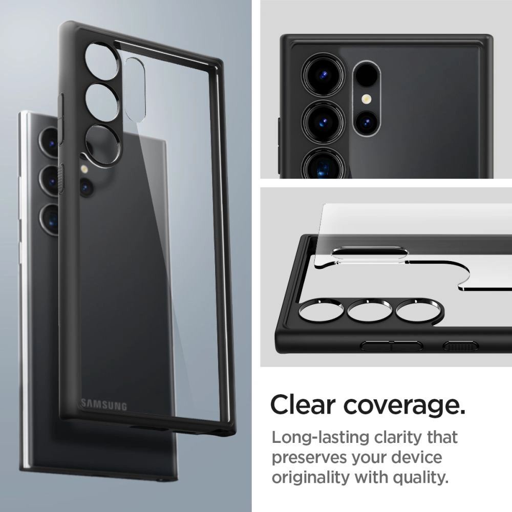 Hurtownia GSM - Etui Spigen Ultra Hybrid Samsung Galaxy S24 Ultra Matt Fekete - SPN3232 - {ean13} - Hurt