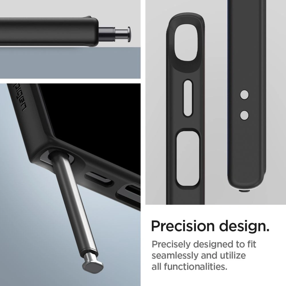 Hurtownia GSM - Etui Spigen Ultra Hybrid Samsung Galaxy S24 Ultra matná černá - SPN3232 - {ean13} - Hurt