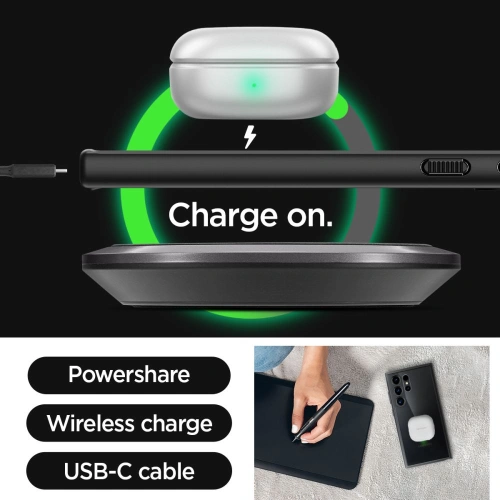 Etui Spigen Ultra Hybrid Samsung Galaxy S24 Ultra Matte Black