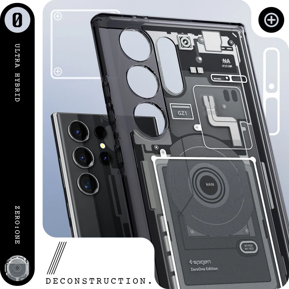 Wholesale Spigen Ultra Hybrid Samsung Galaxy S24 Ultra Zero One - SPN3233 - {ean13} - Hurt