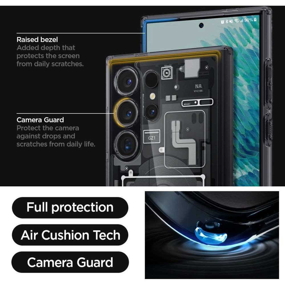 Wholesale Spigen Ultra Hybrid Samsung Galaxy S24 Ultra Zero One - SPN3233 - {ean13} - Hurt