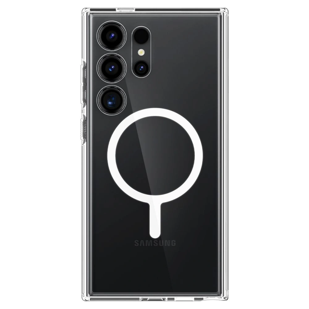 Hurtownia GSM - Etui Spigen Ultra Hybrid Onetap Ring MagSafe Samsung Galaxy S24 Ultra Bílá - SPN3235 - {ean13} - Hurt
