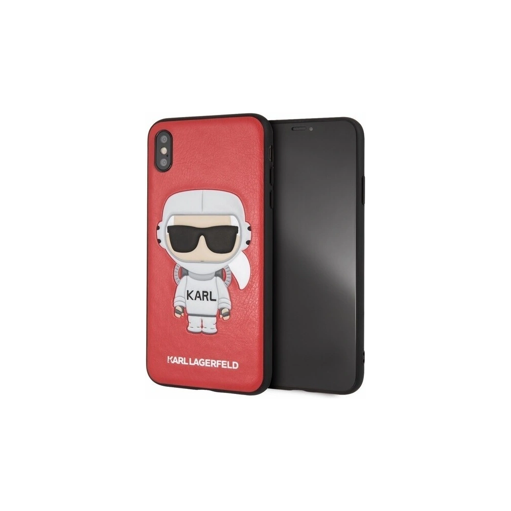 Hurtownia GSM - Karl Lagerfeld KLHCI65KSCORE iPhone Xs Max Hardcase rot/red Karl Space Cosmonaut - KLD048RED - {ean13} - Hurt