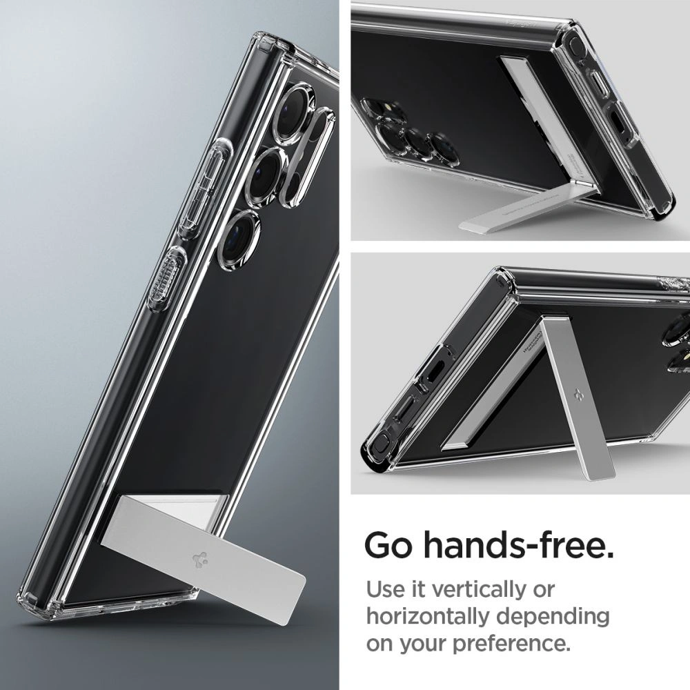 Hurtownia GSM - Case Spigen Ultra Hybrid S Samsung Galaxy S24 Ultra Crystal Clear - SPN3234 - {ean13} - Hurt