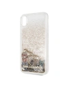 Hurtownia GSM - Karl Lagerfeld KLHCI65KSICGO iPhone Xs Max złoty/gold hard case Iconic Liquid Glitter - KLD049GLD - {ean13} - Hurt
