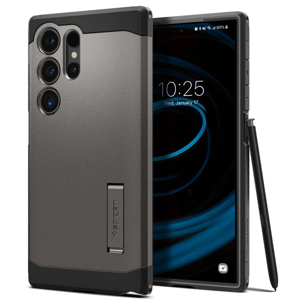 Hurtownia GSM - Etui Spigen Tough Armor Samsung Galaxy S24 Ultra Fegyverfém - SPN3238 - {ean13} - Hurt