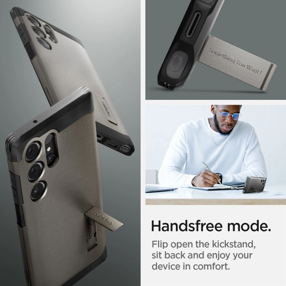 Hurtownia GSM - Etui Spigen Tough Armor Samsung Galaxy S24 Ultra Fegyverfém - SPN3238 - {ean13} - Hurt