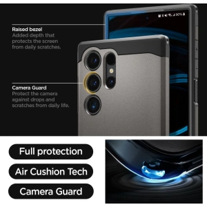 Etui Spigen Tough Armor Samsung Galaxy S24 Ultra Gunmetal