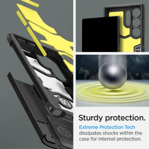 Hurtownia GSM - Case Spigen Tough Armor Samsung Galaxy S24 Ultra Schwarz - SPN3239 - {ean13} - Hurt