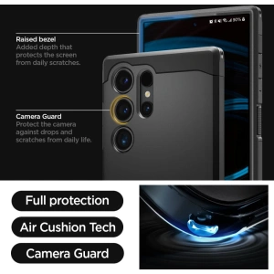 Hurtownia GSM - Case Spigen Tough Armor Samsung Galaxy S24 Ultra Schwarz - SPN3239 - {ean13} - Hurt