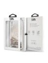 Hurtownia GSM - Karl Lagerfeld KLHCI65KSICGO iPhone Xs Max złoty/gold hard case Iconic Liquid Glitter - KLD049GLD - {ean13} - Hurt