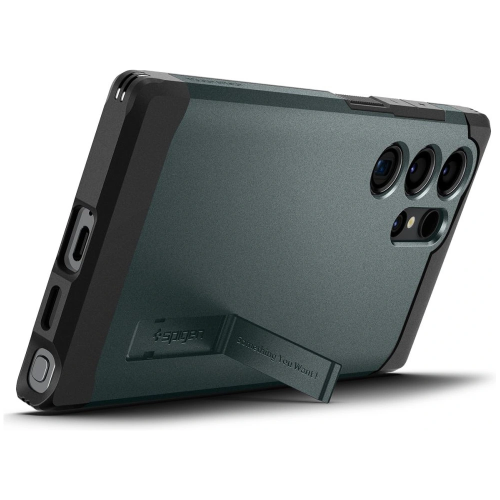 Hurtownia GSM - Case Spigen Tough Armor Samsung Galaxy S24 Ultra Abyss Grün - SPN3240 - {ean13} - Hurt