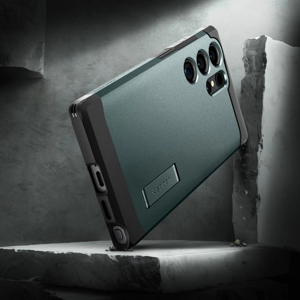 Hurtownia GSM - Case Spigen Tough Armor Samsung Galaxy S24 Ultra Abyss Grün - SPN3240 - {ean13} - Hurt