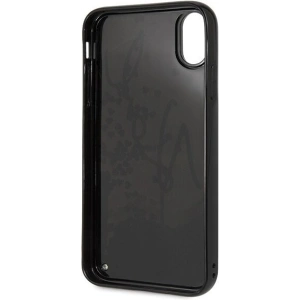 Hurtownia GSM - Karl Lagerfeld KLHCI65KSIGMU iPhone Xs Max schwarz/hard case Signature Liquid Glitter Sequins - KLD050BLK - {ean13} - Hurt
