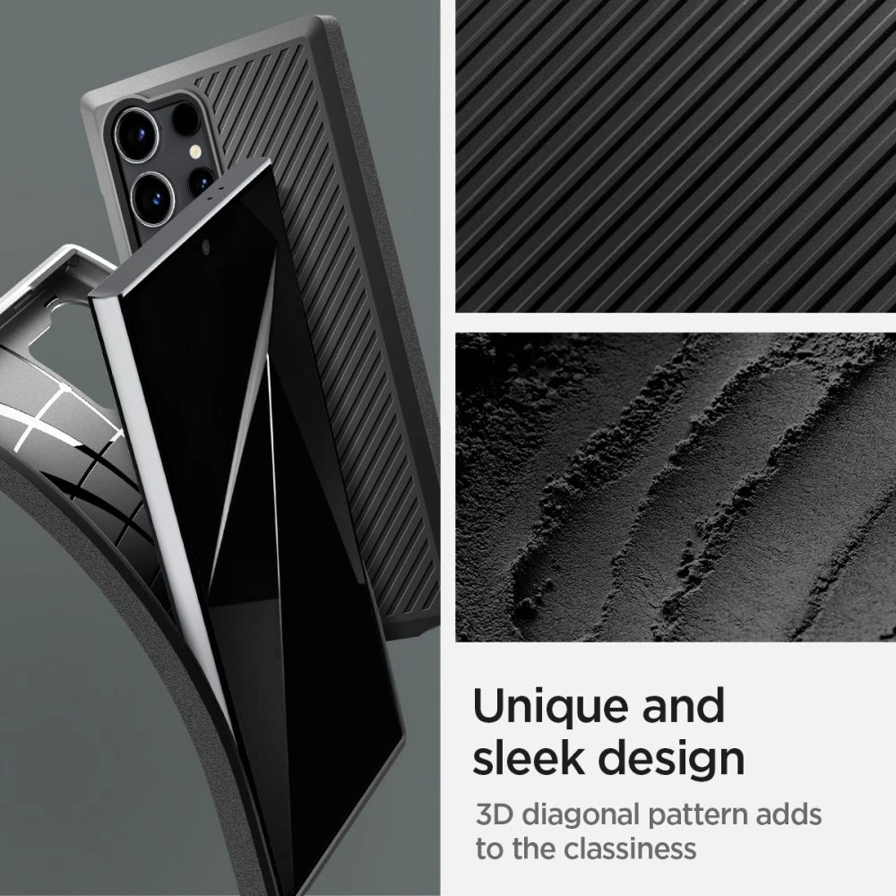 Hurtownia GSM - Case Spigen Core Armor Samsung Galaxy S24 Ultra Matt Schwarz - SPN3242 - {ean13} - Hurt