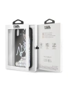 Hurtownia GSM - Karl Lagerfeld KLHCI65KSIGMU iPhone Xs Max czarny/black hard case Signature Liquid Glitter Sequins - KLD050BLK - {ean13} - Hurt