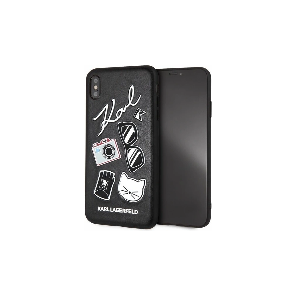 Hurtownia GSM - Karl Lagerfeld KLHCI65PIN iPhone Xs Max hardcase czarny/black Pins - KLD052BLK - {ean13} - Hurt