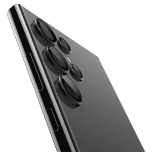 Hurtownia GSM - Gehärtetes Glas für die Spigen Optik.tr ez Fit Kamera Schutz Samsung Galaxy S24 Ultra Schwarz [2 PACK] - SPN3247 - {ean13} - Hurt