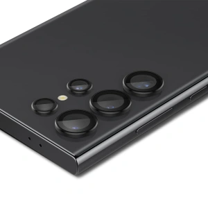 Hurtownia GSM - Gehärtetes Glas für die Spigen Optik.tr ez Fit Kamera Schutz Samsung Galaxy S24 Ultra Schwarz [2 PACK] - SPN3247 - {ean13} - Hurt