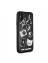 Hurtownia GSM - Karl Lagerfeld KLHCI65PIN hardcase pentru iPhone Xs Max negru/black Pins - KLD052BLK - {ean13} - Hurt