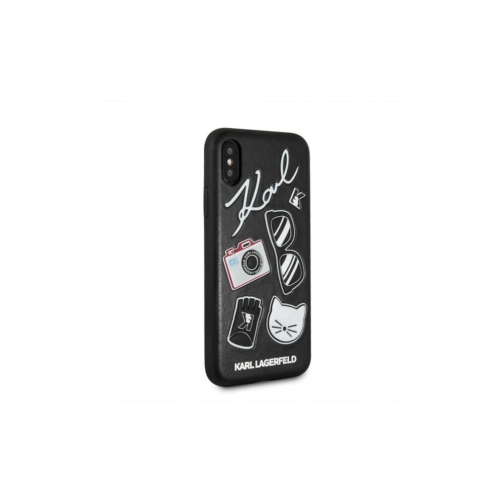 Hurtownia GSM - Karl Lagerfeld KLHCI65PIN iPhone Xs Max hardcase czarny/black Pins - KLD052BLK - {ean13} - Hurt