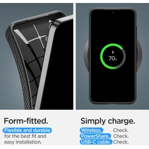 Etui Spigen Liquid Air Samsung Galaxy S24+ Plus Matte Black