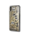 Hurtownia GSM - Karl Lagerfeld KLHCI65ROGO iPhone Xs Max czarno-złoty/black & gold hard case Glitter - KLD053BLKGLD - {ean13} - Hurt
