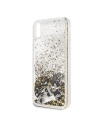 Hurtownia GSM - Karl Lagerfeld KLHCI65ROGO iPhone Xs Max schwarz-gold/hard case Glitter - KLD053BLKGLD - {ean13} - Hurt