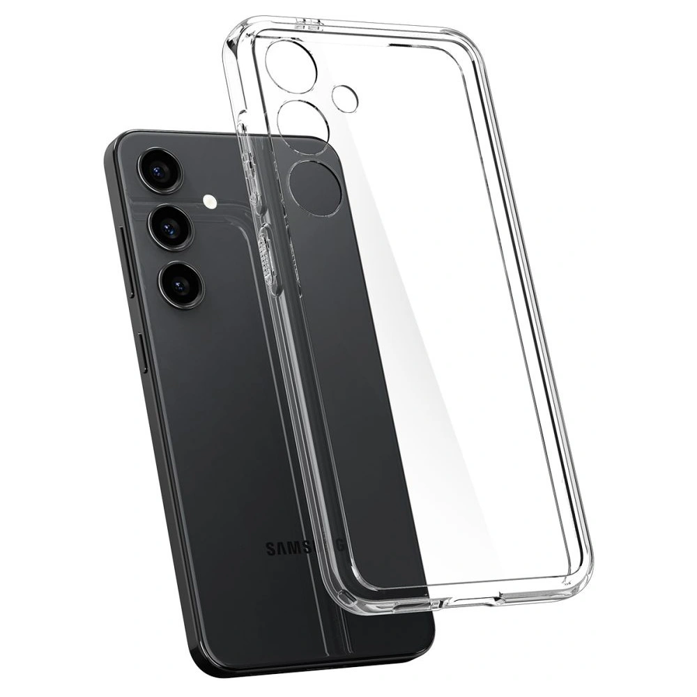 Hurtownia GSM - Etui Spigen Ultra Hybrid Samsung Galaxy S24+ Plus Crystal Clear - SPN3252 - {ean13} - Hurt