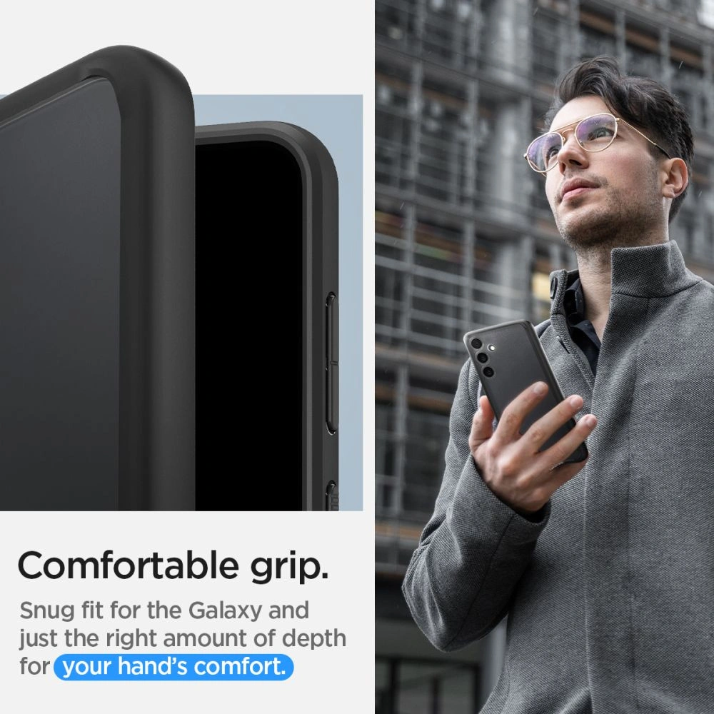 Hurtownia GSM - Etui Spigen Ultra Hybrid Samsung Galaxy S24+ Plus Matte Black - SPN3253 - {ean13} - Hurt